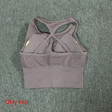 Load image into Gallery viewer, Ombre Seamless Yoga Suit 2 Pieces Women