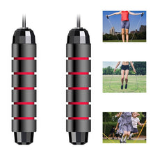 Load image into Gallery viewer, Tangle-Free with Ball Bearings Rapid Speed Jump Rope Crossfit Excercise and Fitness Workout