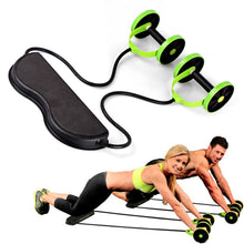 Load image into Gallery viewer, AB Wheels Roller Stretch Elastic Wheel Abdominal Resistance, Pull Rope