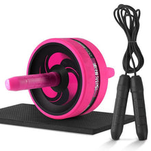 Load image into Gallery viewer, New 2 in 1 Ab Roller&amp;Jump Rope