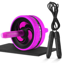 Load image into Gallery viewer, New 2 in 1 Ab Roller&amp;Jump Rope