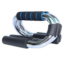 Load image into Gallery viewer, 1pair S Shape Fitness Push Up Bar Aluminium Alloy Push-Ups Stands Chest Muscle
