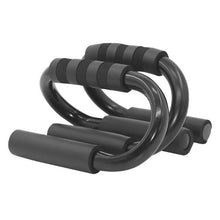 Load image into Gallery viewer, 1pair S Shape Fitness Push Up Bar Aluminium Alloy Push-Ups Stands Chest Muscle