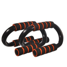 Load image into Gallery viewer, 1pair S Shape Fitness Push Up Bar Aluminium Alloy Push-Ups Stands Chest Muscle