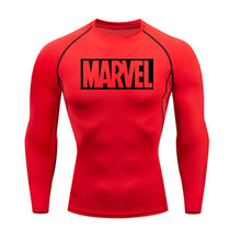 Load image into Gallery viewer, 4XL MMA Compression sets Tracksuit Marvel Mens Sport