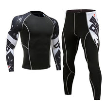 Load image into Gallery viewer, Mens Sport Clothing Suit compression 2/3/4/-piece set Men Running Set