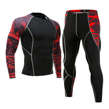 Load image into Gallery viewer, Mens Sport Clothing Suit compression 2/3/4/-piece set Men Running Set