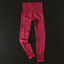 Load image into Gallery viewer, Energy Seamless Yoga Set Women's Tracksuit Bra Set 2pcs High Waist Leggings Pants