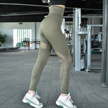 Load image into Gallery viewer, Hollow Out Seamless Leggings Athletic Fitness