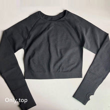 Load image into Gallery viewer, Seamless Yoga Suit 2 piece Sports